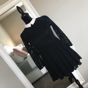 BLACK LACE DRESS